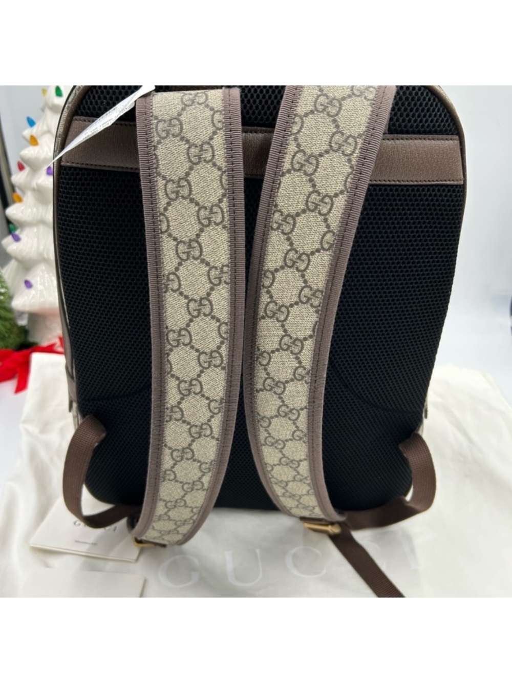 Gucci Ophedia GG Supreme Backpack.  Made in Italy. New with tags. - Picture 11 of 13